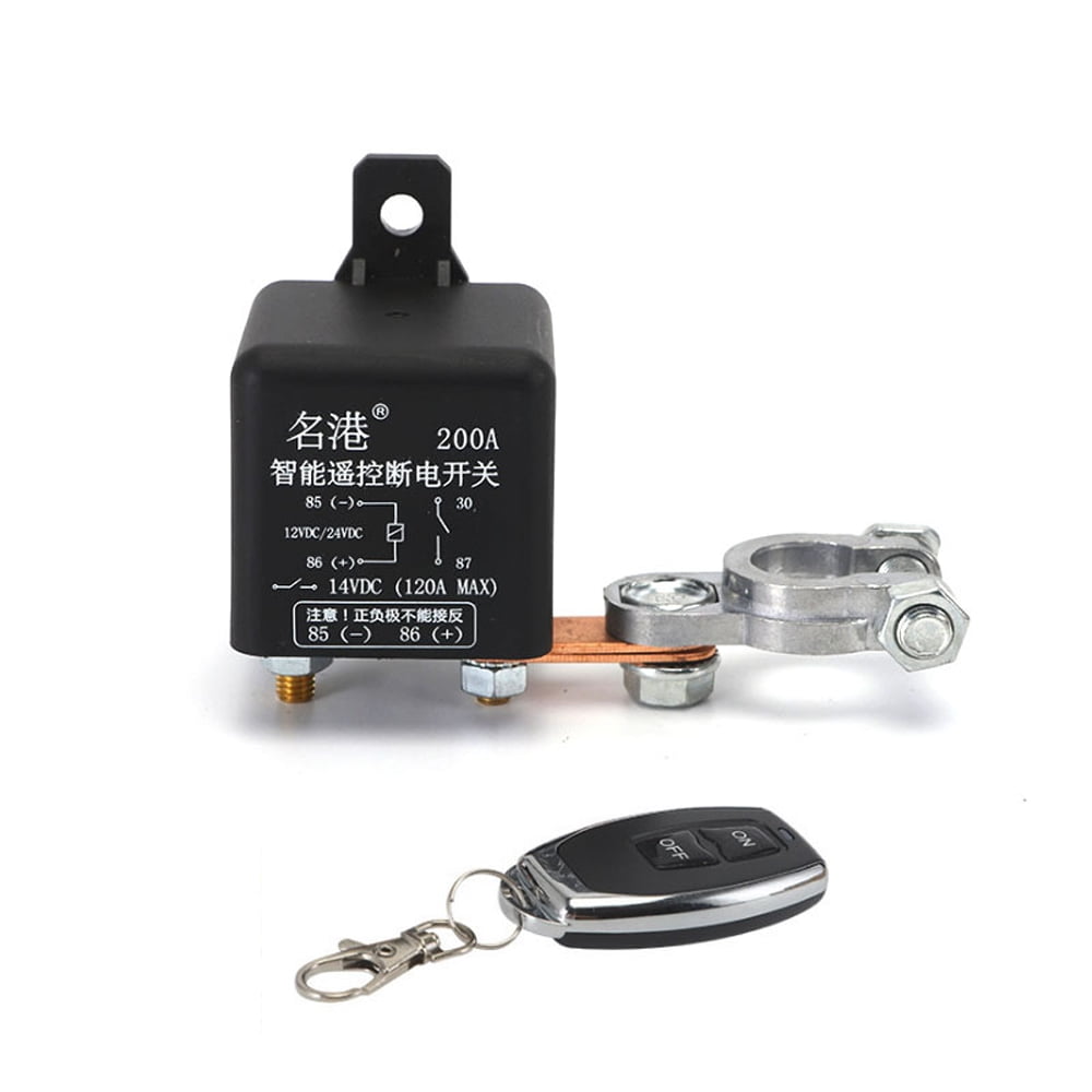 Car Auto Universal Wireless Remotes Control Battery Switch Intelligent Switch Relay Car Battery