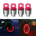 thumbnail image 1 of Car Auto Wheel Tire Tyre Air Valve Stem LED Light Caps Cover Accessories Fit for Bicycles, Motorcycles and Cars (Colorful, Red, Blue, Green), 1 of 12