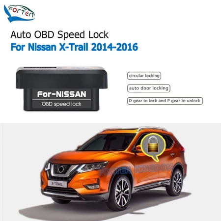 Car Automatic OBD Gear Door Speed Lock & Unlock Device For Nissan X-Trail 2014-16