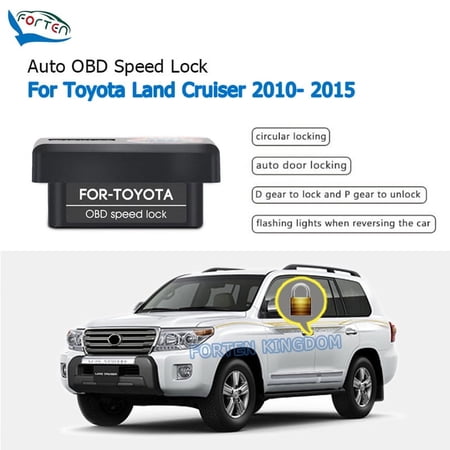 Car Automatic OBD Gear Door Speed Lock & Unlock Device For Toyota Land Cruiser 2010-15