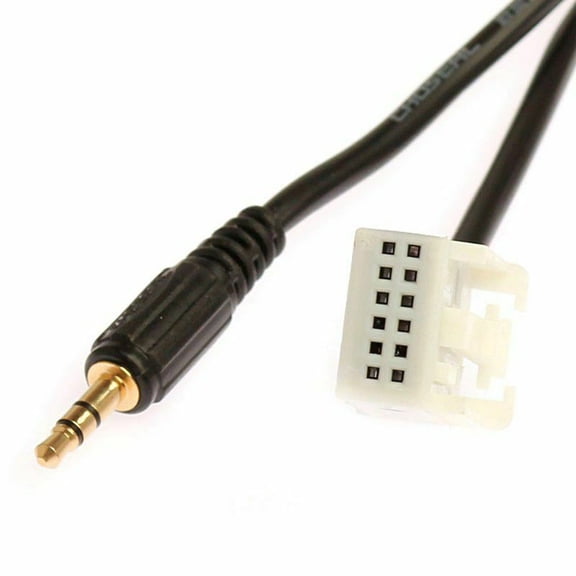 Car Auxiliary Cable Audio Adapter 3.5Mm Jack Interface For Bmw E60 E63 E6 N3N8 Mp3 Music Audio Auxiliary Adapter Auto Electronic Fangkenuo