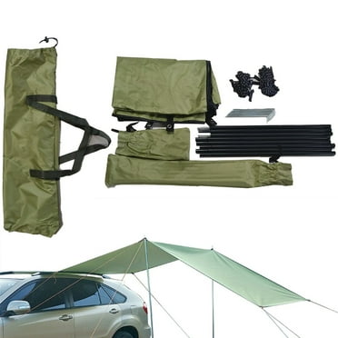 Car Awning, Waterproof Sun Sail, Car Camping, 300 X 150 Cm, Car Tailgate Tent