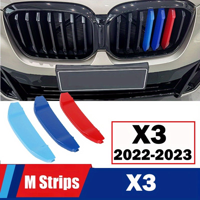 Car BMW New X3 2022 2023 Center Mesh Decoration Card Strip Sports ...