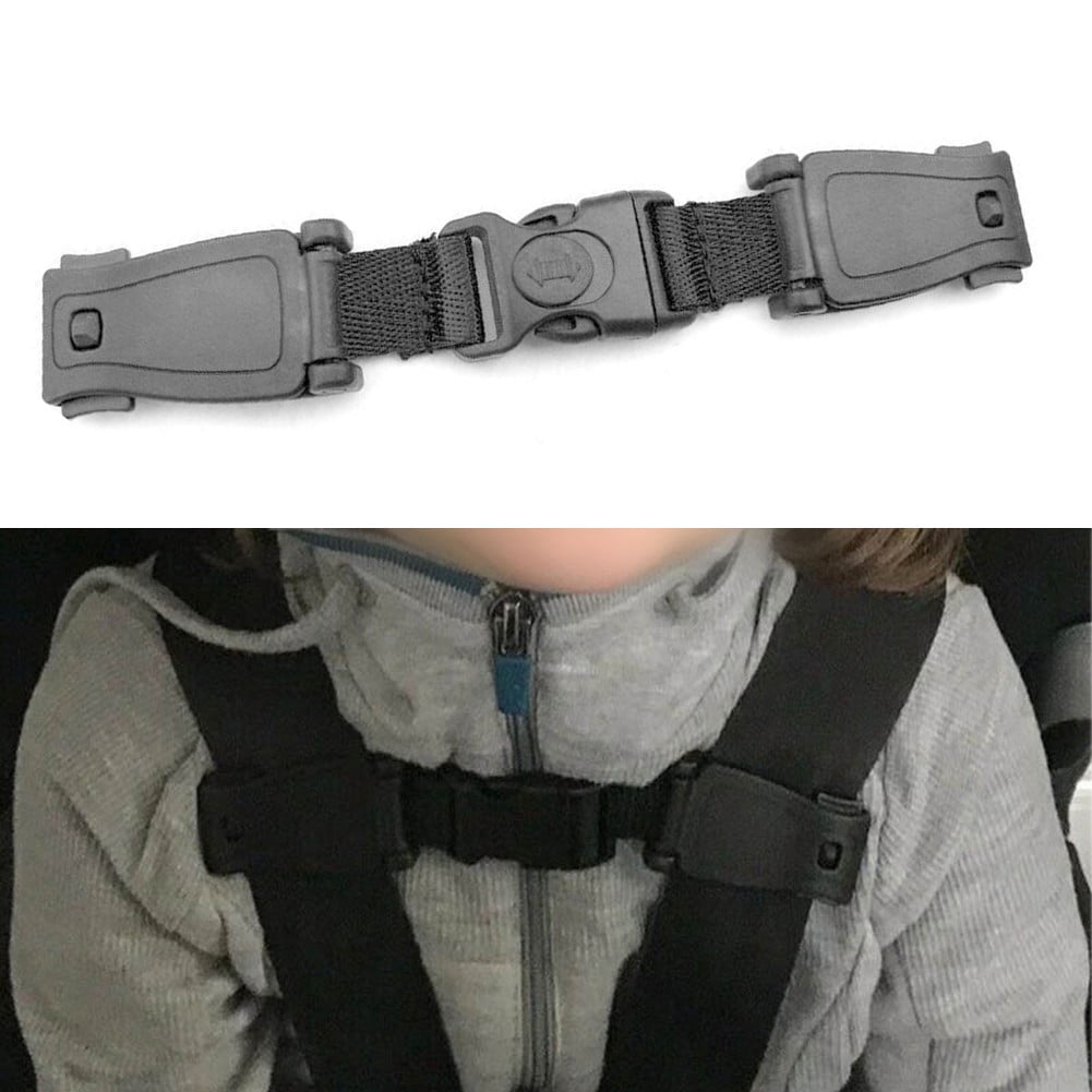 Car Baby Safety Seats Strap Belt Child Harness Chest Clip Safe Buckle
