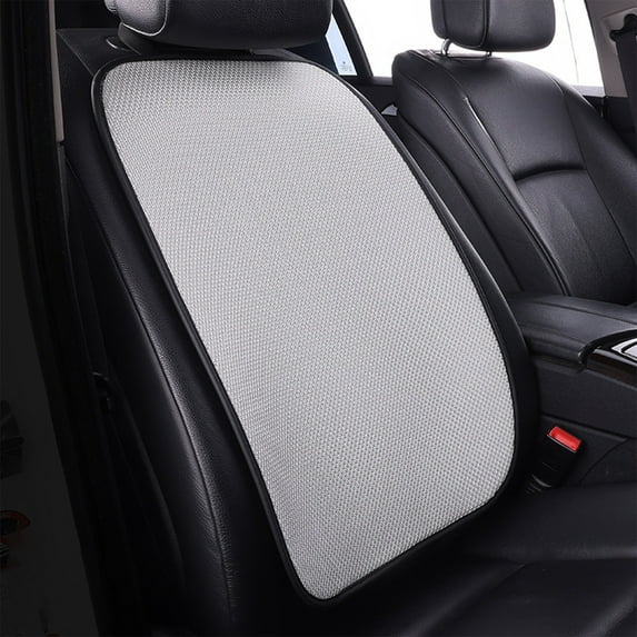Car Backrest Cushion, Ventilated Lumbar Support, 3D Airflow Cooling Pad, Universal Fit for Sedan SUV, Removable & Washable, All-Season Comfort
