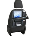 thumbnail image 1 of Car Backseat Organizer with Foldable Table Tray, Premium Leather Car Seat Back Protectors Kick Mats, Toy Storage Box with 10 Inch Touch Screen, Tablet Holder, 1 of 8