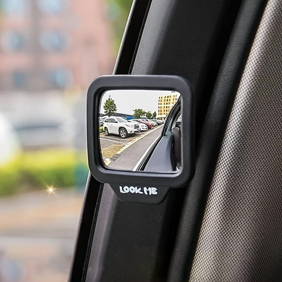 Car Backseat Panoramic View Mirror - Adjustable Wide-Angle Rearview Mirror with Enhanced Safety Viewing for Car Backseat