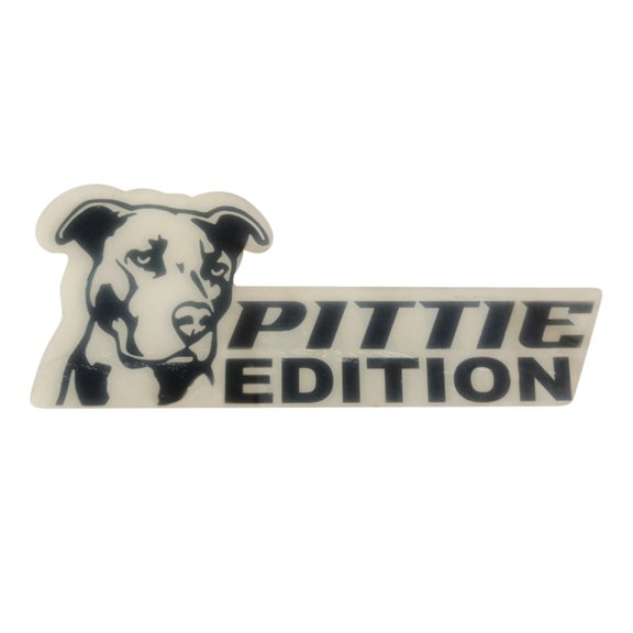 Car Badge Decoration, Czzoypi Cut Dog Emblem for Cars Motorcycles, Durable Metal Body Sticker with Precise Detail Customizable Design