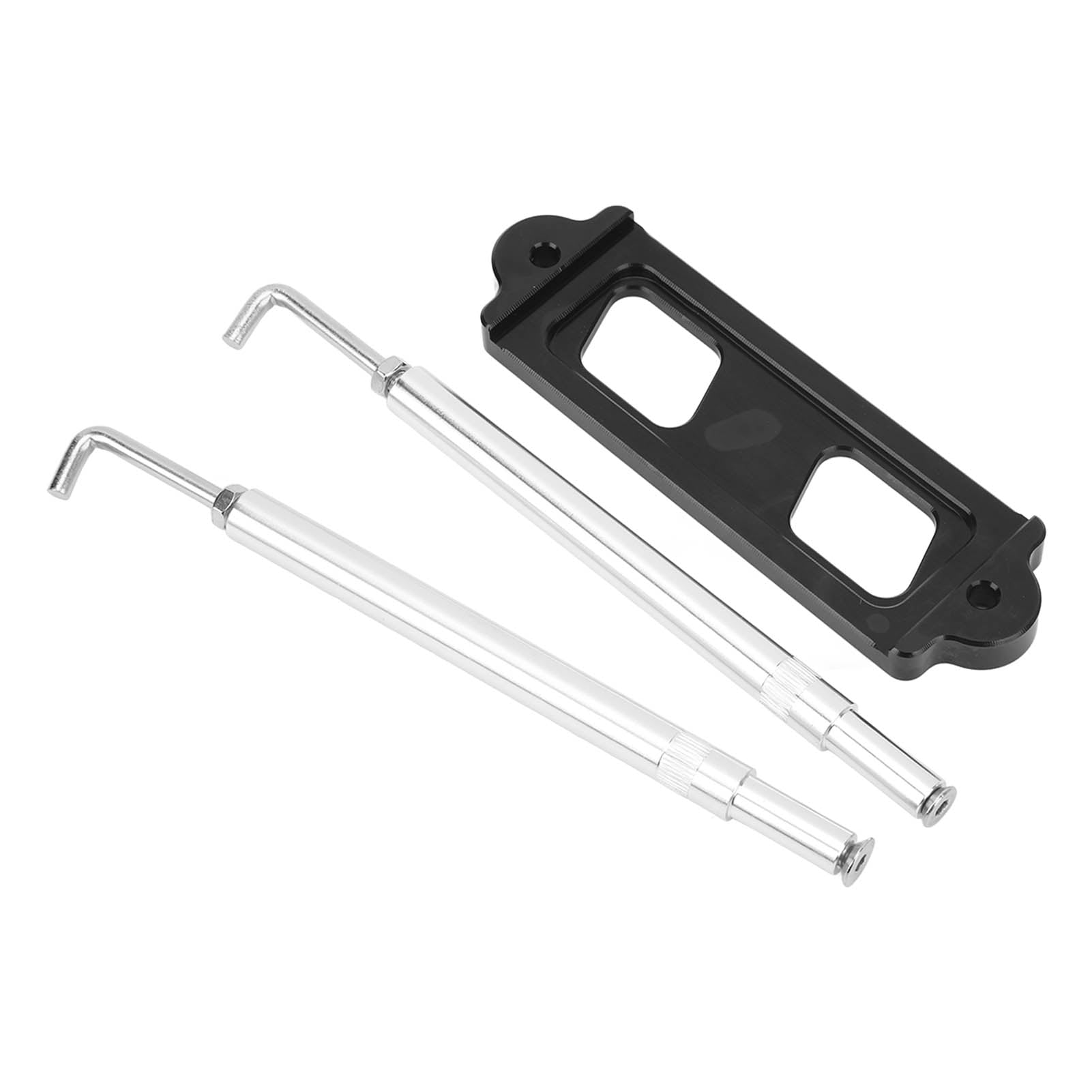 Car Battery Bracket, Car Battery Tie Down Kit T6061 Aluminum Car Battery Holding Retaining Clamp