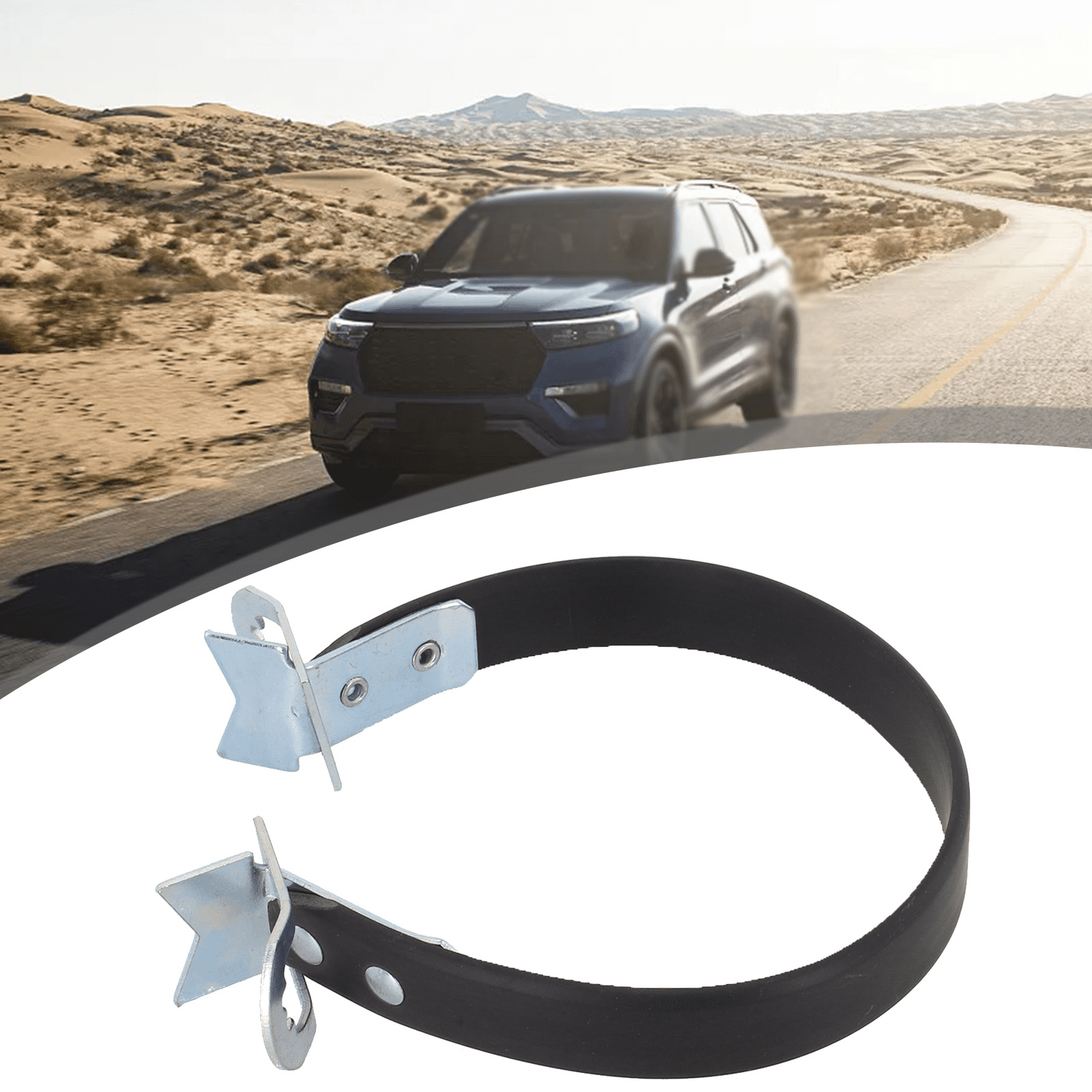 Car Battery Carrier Strap, Vehicle Battery Side Lift Belt, Metal Heavy ...