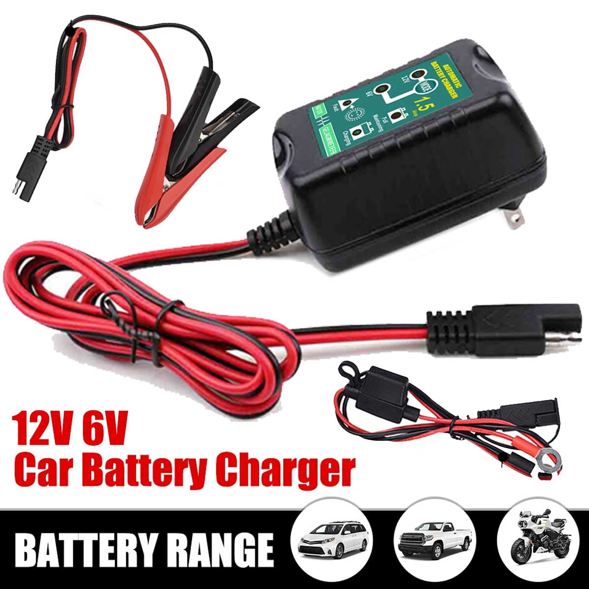 Battery Charger Riding Lawn Mower