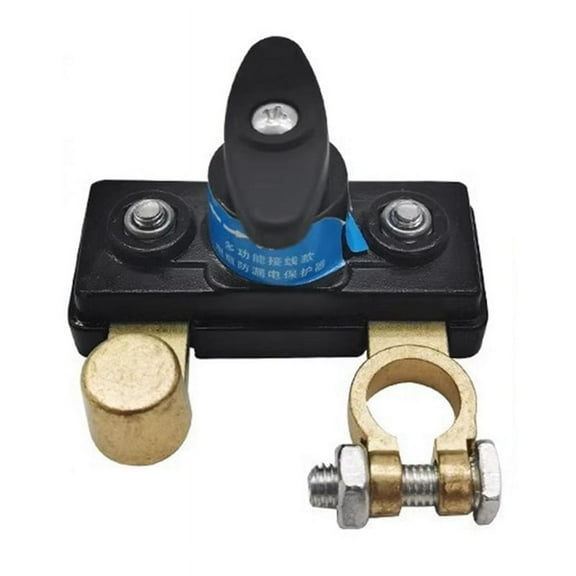 Car Battery Disconnect Isolator Cut Off Switch 12V 24V Universal Battery Terminal Anti-Leakage Switch