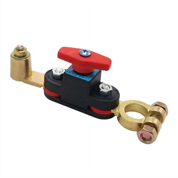 Car Battery Disconnect Switch Battery Isolator Power Cut Off Switches Battery Shut Off Switch for Car RV Boat Truck ATV