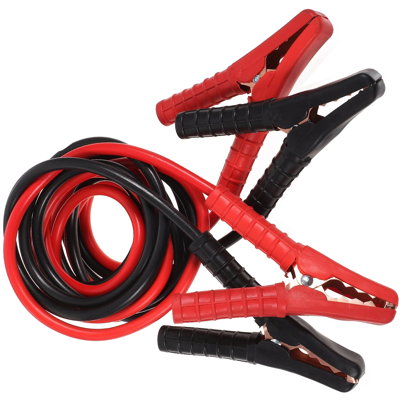 1/0 AWG Battery Cables Spartan Power Heavy Duty Jumper Cables - 1/0 AWG Pure Copper With Double Power Clamps, Made In USA Made In Usa Jumper Cables