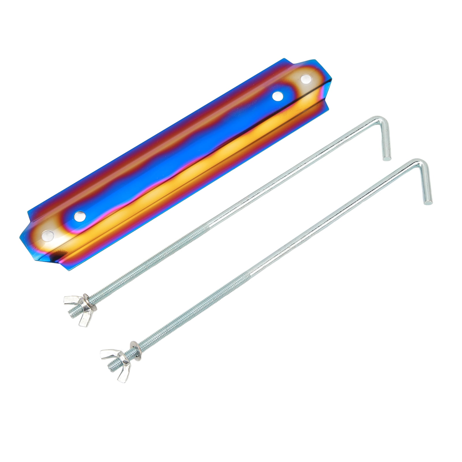 Car Battery Hold Down, Battery Hold Down Rods Kit Universal Stainless Steel Battery Crossbar