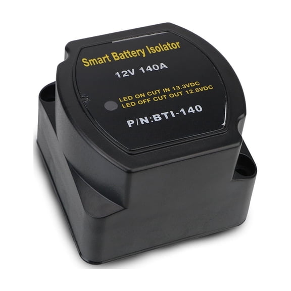 Car Battery Isolator Relay VSR for Camper Car Accessories Voltage Sensitive Split Charge 12V 140A