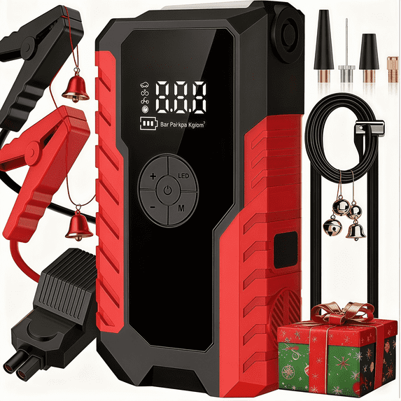 CYC Car Battery Jump Starter GE4500 4500A Peak Portable (up to 10L Gas or 8L Diesel)
