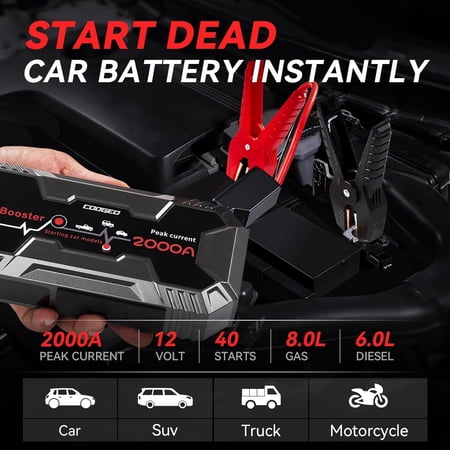 Car Battery Jump Starter Portable