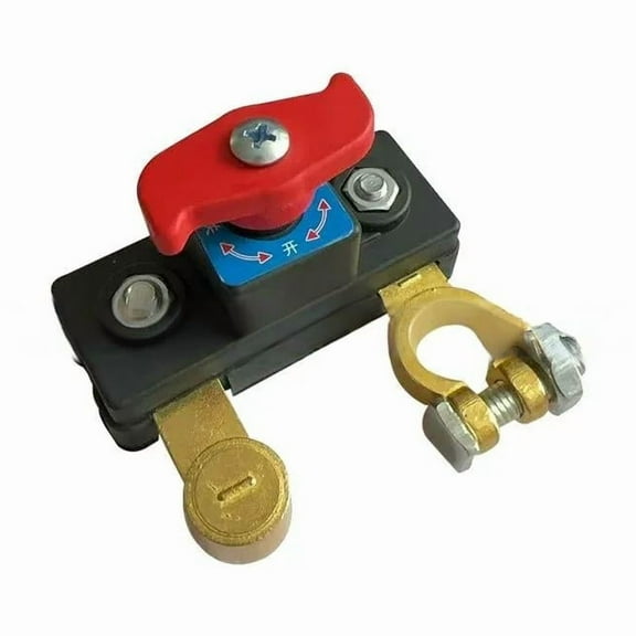Car Battery Power Cut-Off Switch Breaker - Pure Copper Stable Transmission Smart Battery Disconnect for Car Truck Boat RV