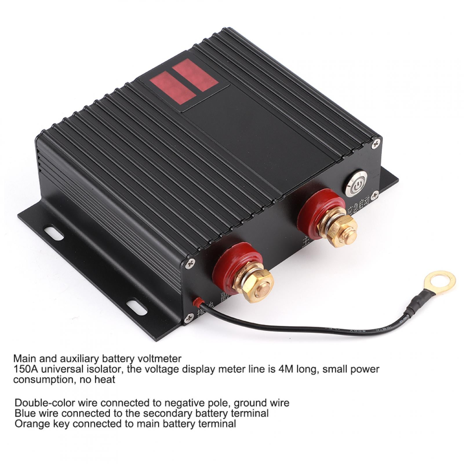 Car Battery Protector, Battery Isolator, Dependable, Safer, Multistate