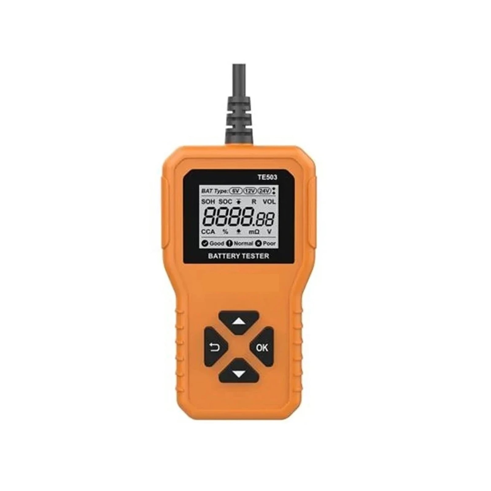 Car Battery Tester 100-2200 CCA Battery System Analyzer BM550 Auto ...
