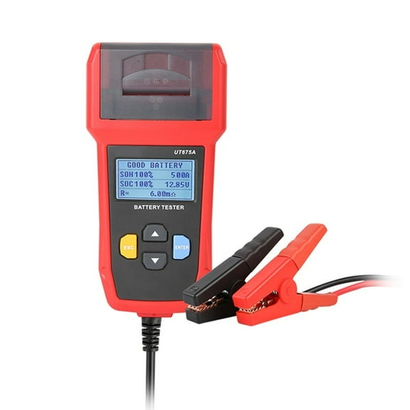 Car Battery Tester UT673A UT675A 12V 24V DC Load Tester Capacity Meter Battery Checker Charging Circuit Cranking Test ,Fast and Accurate Precise