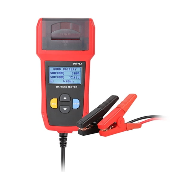 Car Battery Tester UT673A UT675A 12V 24V DC Load Tester Capacity Meter Battery Checker Charging Circuit Cranking Test ,Precise Measurements