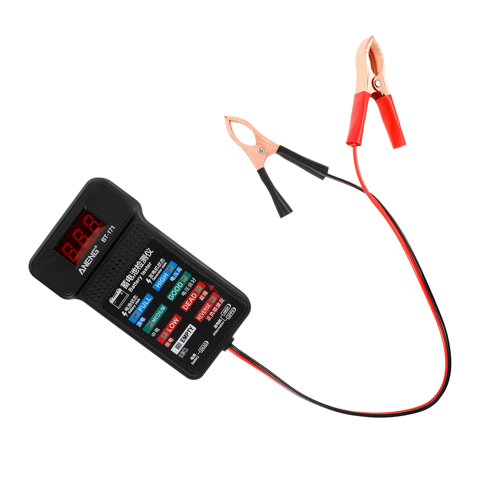 Car Battery Tester Voltage Indicator Car Battery Analyzing Device