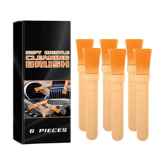 Car Beauty Cleaning Soft Bristled Brush, Conditioning Vent, Center Console, Seat Gap Brush