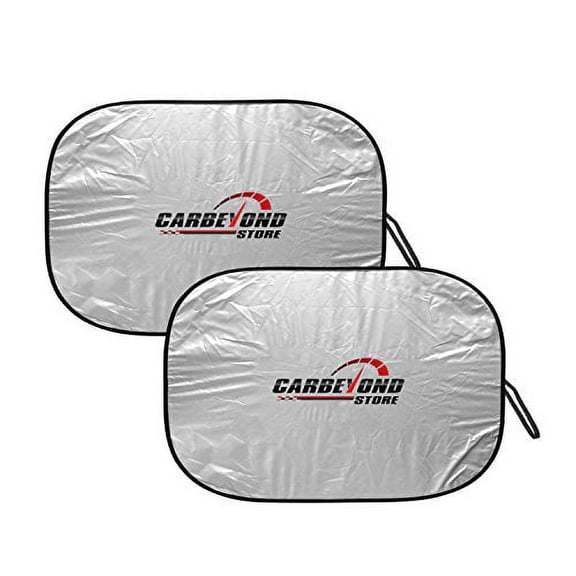 Car Beyond Store Dual Panels Universal Fit Folding Windshield Sun Shade