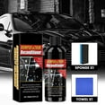 Car Black Refurbishment Agent Scratch Enhance Gloss Decontamination