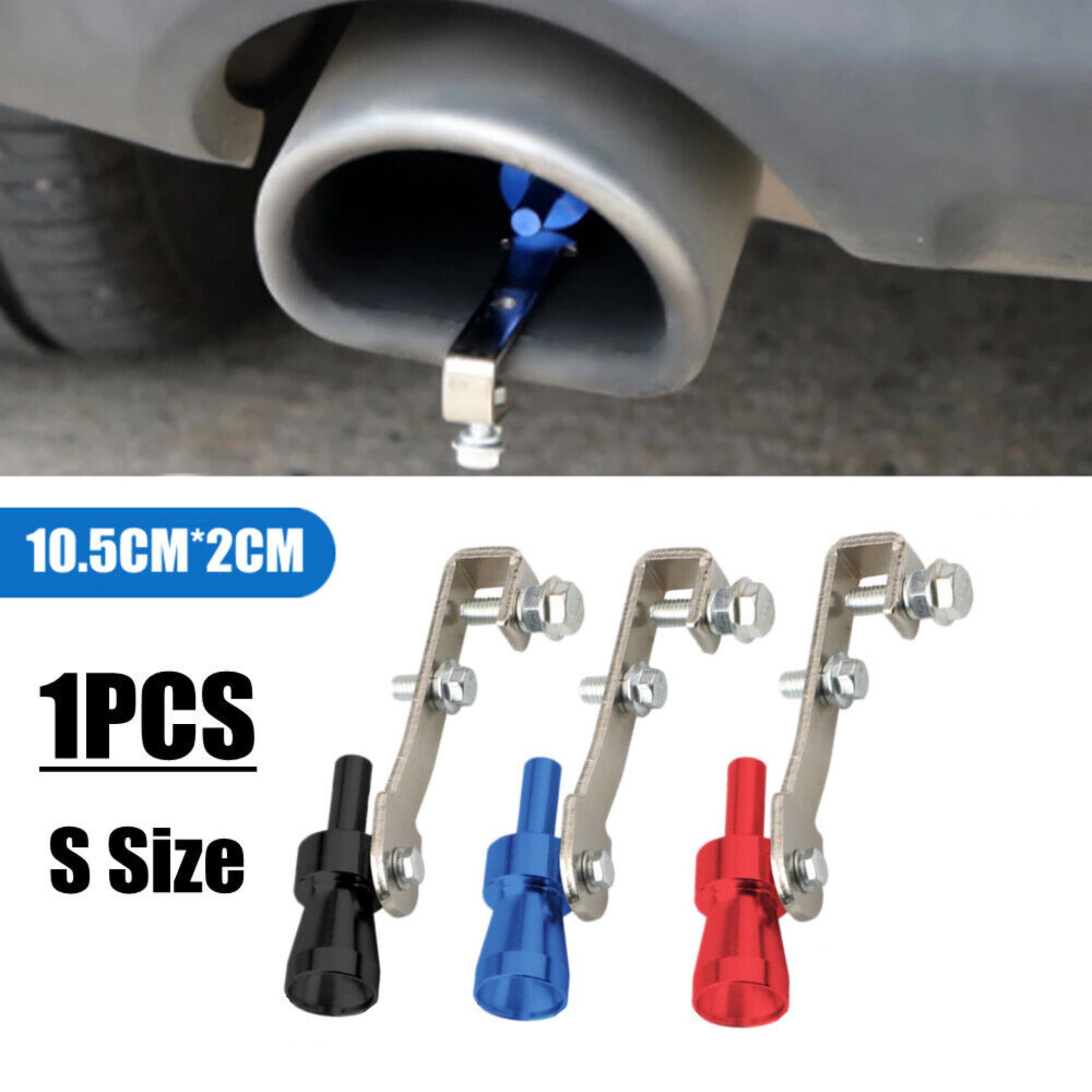 Car Blow Off Valve Noise Turbo Sound Whistle Simulator Muffler Tips ...