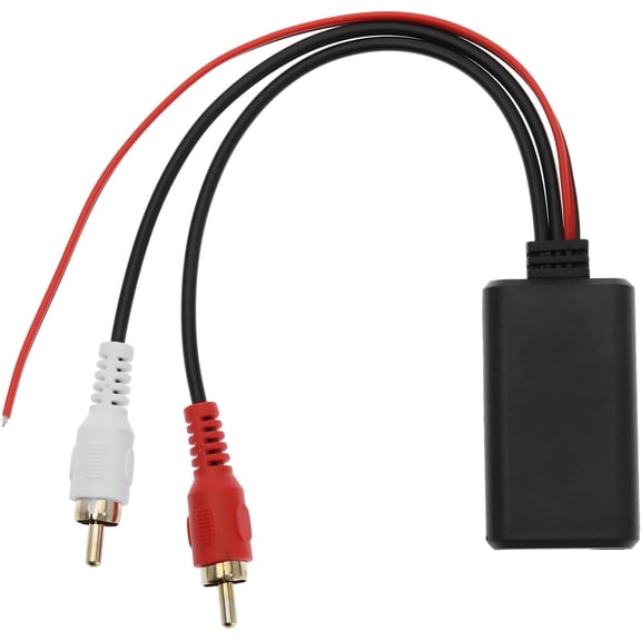 Car Bluetooth 5.0 Audio Adapter for Car Radio Stereo Speaker 2 RCA Input Wireless Bluetooth AUX Module Adapter Cable