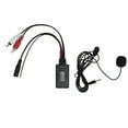Car Bluetooth AUX Wireless Adapter with 2 RCA Audio Input Hands Free