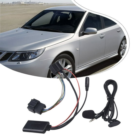 Car-Bluetooth-Compatible Module Handsfree Wireless-Bluetooth Handfree Phone Mp3 Aux In Adaptor Cable Module For Saab 9-3 9-5