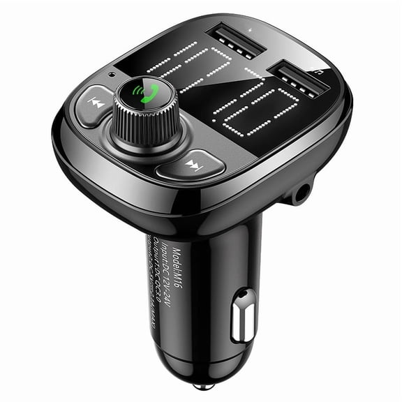 Car Bluetooth player USB multi-function lossless sound quality FM transmitter converter car charger