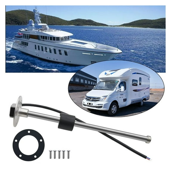 Car Boat Fuel Level Sensor For 0~190 Ohm Fuel Level Gauge Fuel Sending Unit ,Compact & Sturdy