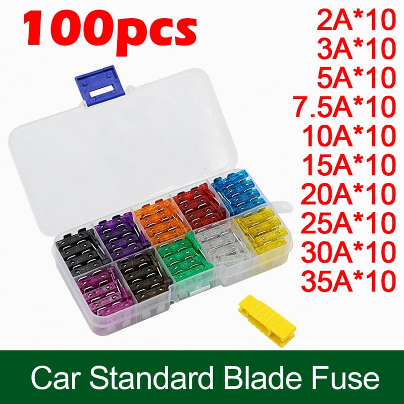 Car Boat Fuse Box Holder With 6 Ways 12 Ways Blade Fuse Holder Block & Warning Indicator 12V 36V Power Distribution Panel Board