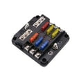 thumbnail image 1 of Car Boat Fuse Box Holder With 6 Ways 12 Ways Fuse Holder Block Lot J8 S4H8, 1 of 7