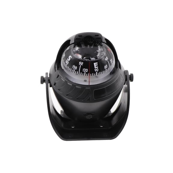 Car Boat Mount Compass Multi-Functional Sea Marine Navigation Bracket LED Compass Fit For Vehicle Caravan Truck ,Easy to Install