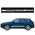 thumbnail image 1 of Car Body Decals, Car Stickers Fit For Porsche Cayenne, SUV Body Side Sticker, Truck Decals And Graphics-White-One Piece, 1 of 6