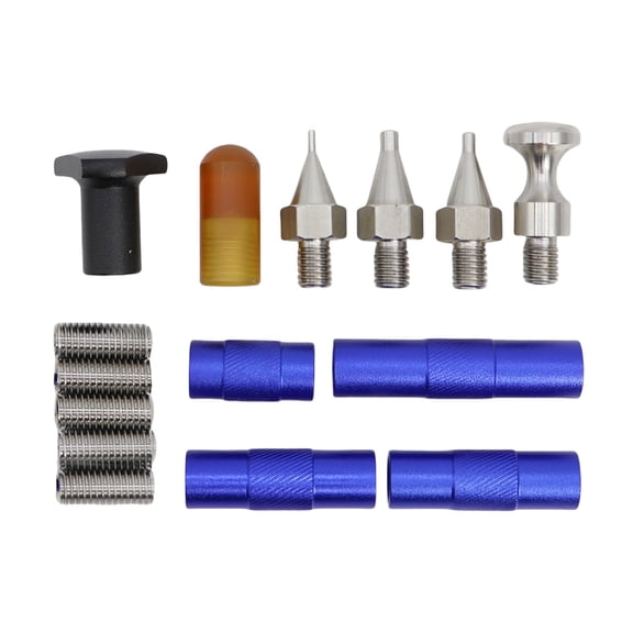Car Body Dents Repair Tool Paint Dents Repair Knockdown Pen Tool Tap Down Pen with Tips Dents Removal Set