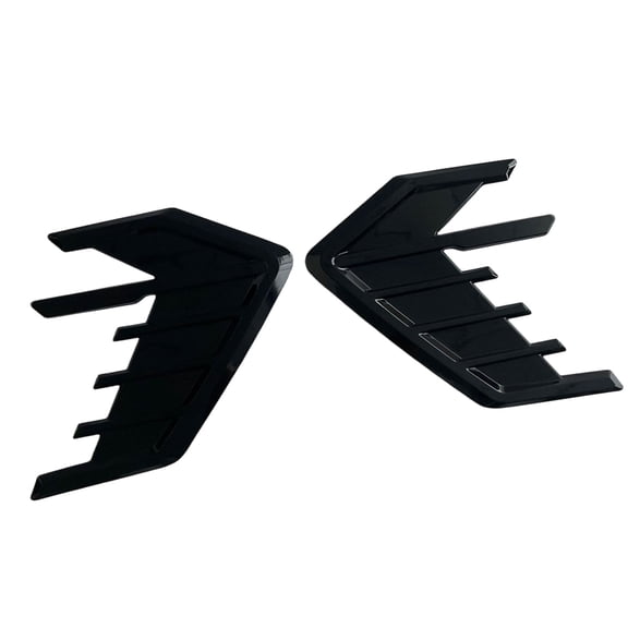 Car Body Stickers ABS Plastic Side Vent Decal Outlet Vent Decoration Sticker Scratch Proof For Long Lasting Use