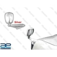 thumbnail image 1 of Car Bonnet Fender Side Mirror Wide Angle View LH Side Silver Universal Fit, 1 of 3