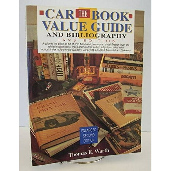 Car Book Value Guide and Bibliography: 1993 Warth, Thomas E.