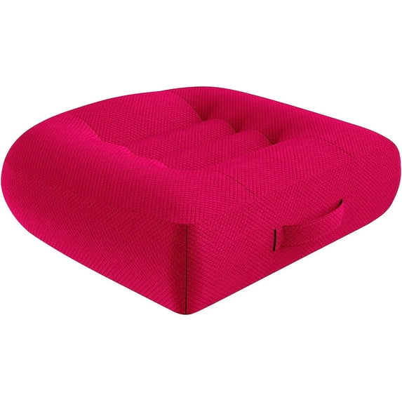 Car Booster Seat Cushion, Chair Cushions, Comfort Seat Cushion Pillow for Office Chair/Car Seat, Butt, Tailbone, Back, Coccyx, Short People Adult Booster Chair Cushions Relief Pad