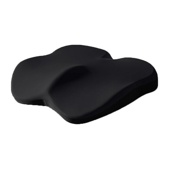 Car Booster Seat Cushion for Drivers, 1.5-Inch Height Increase Pad with Ergonomic Support (17x15x4in)