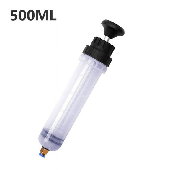 Car Brake Fluid Oil Extractor Auto Oil Change Syringe With Hose Manual Fuel Suction & Filler Fluid Oil Change Evacuator Pump