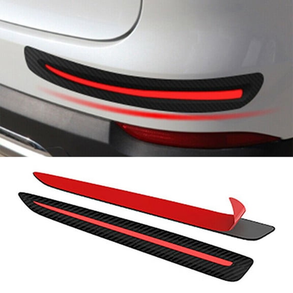 Car Bumper Corner Protector Guard Cover Anti Scratch Rubber Sticker Accessories