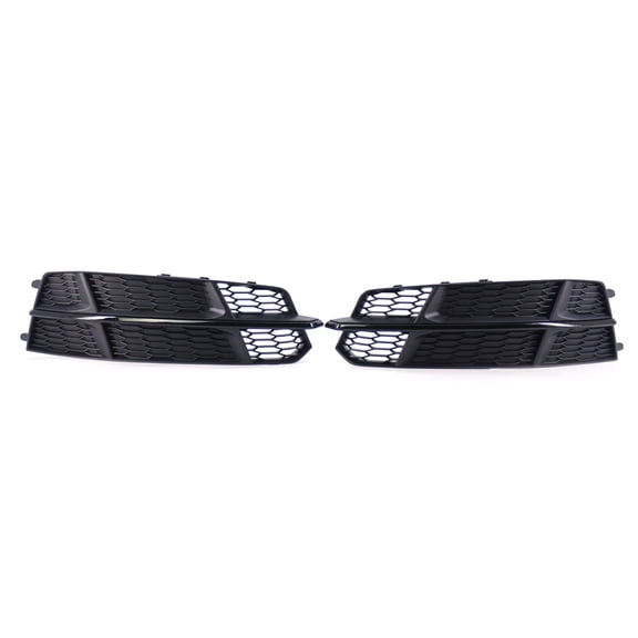 Car Bumper Grille Grill Mesh Net Black for A6 (C7) OE:4G0807682AN,4G0807681AN Easy Installation